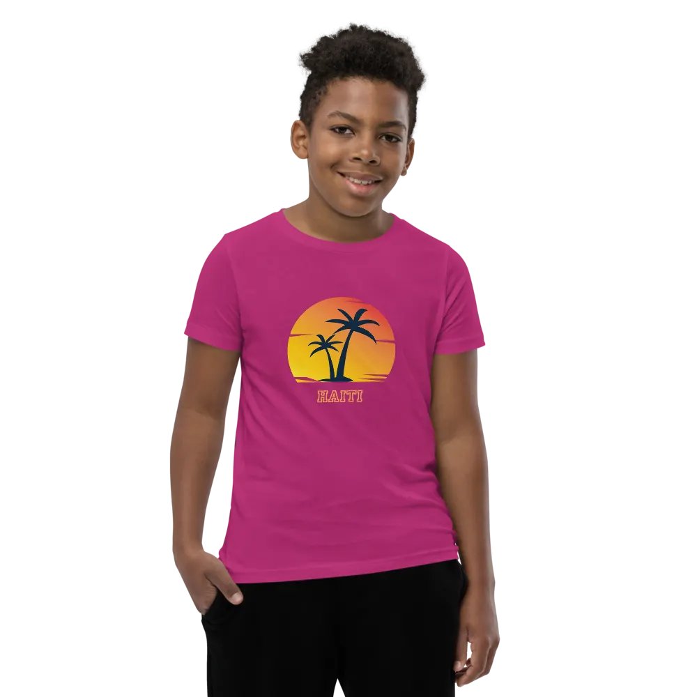 Haitian Sunset Youth T-Shirt product image (110)