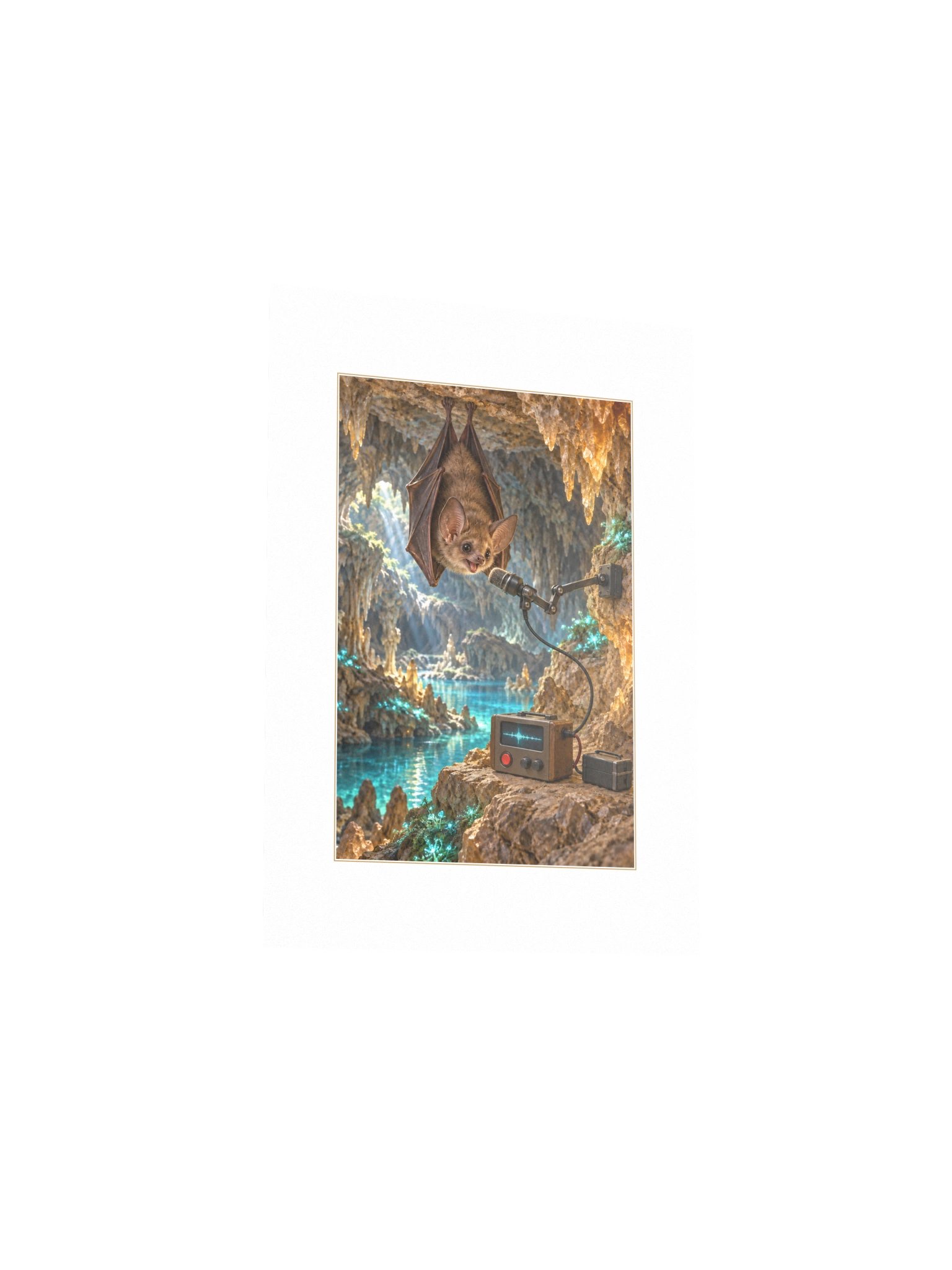 Echo Check Small Art Print product image (3)