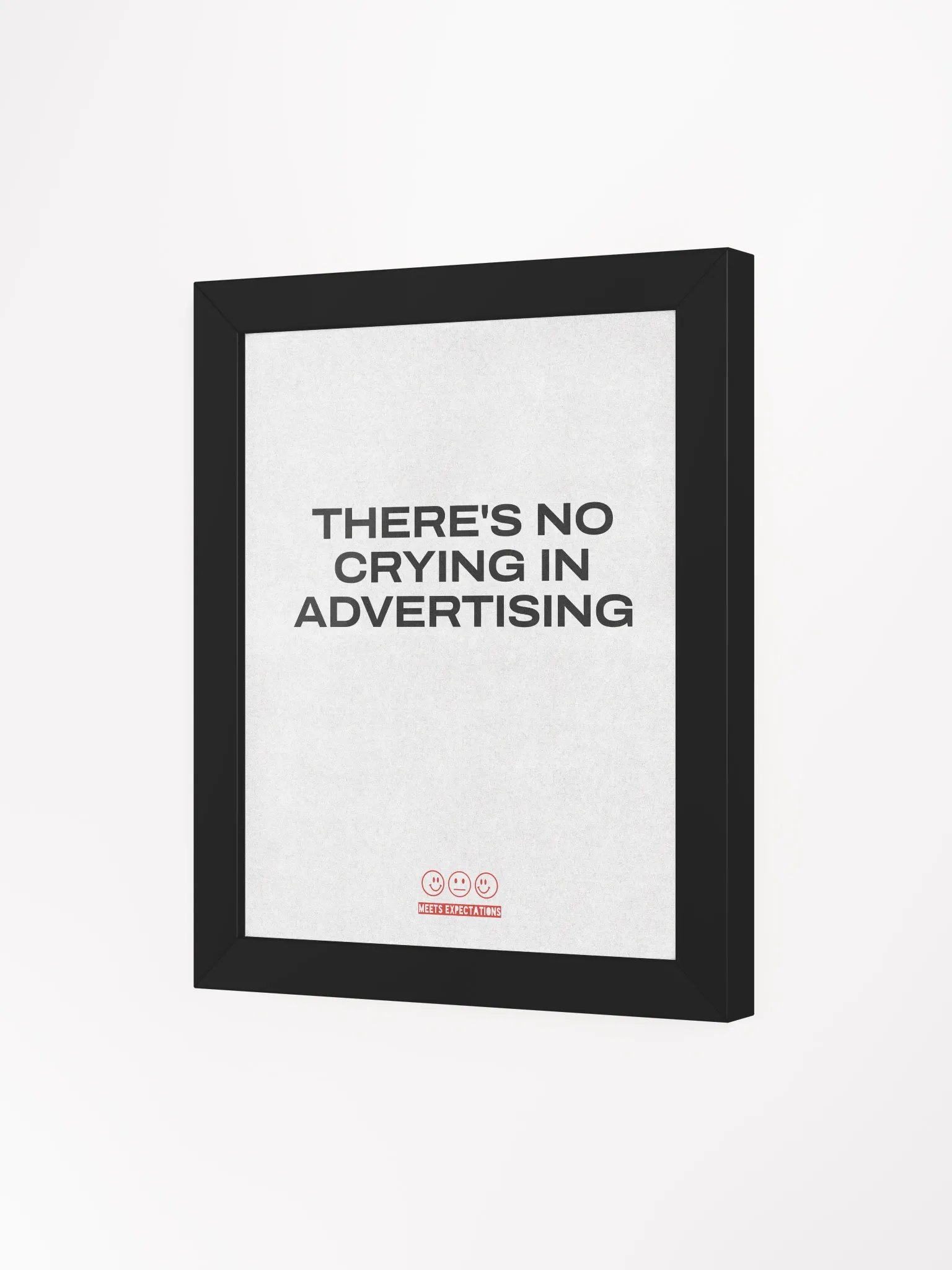 No Crying in Advertising - Poster product image (3)