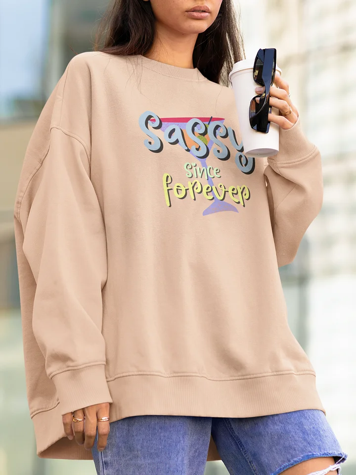 🪩 Sassy Vibes Unisex Sweatshirt product image (1)