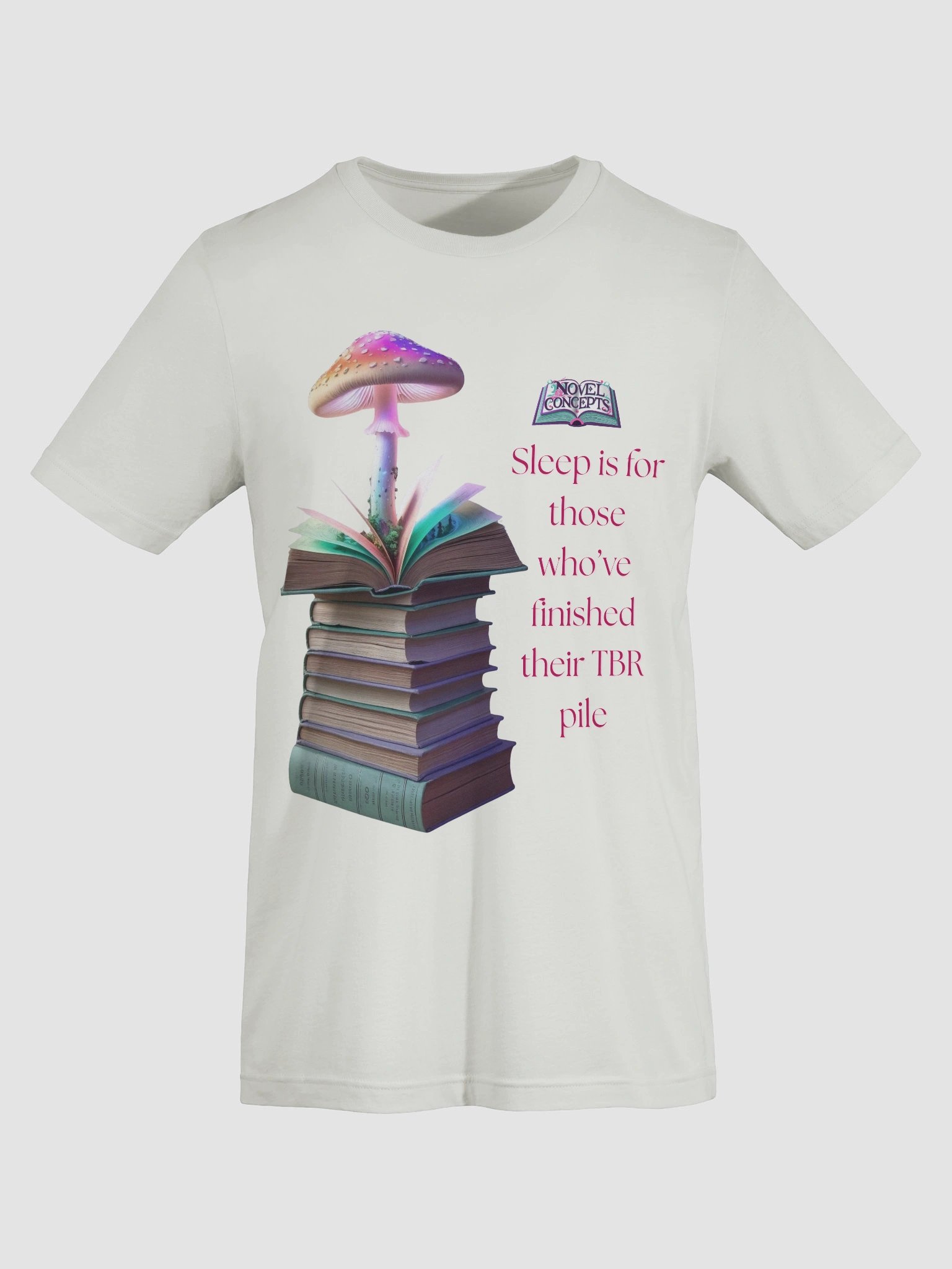 "Sleep is for those who've finished their TBR pile" T-Shirt product image (68)