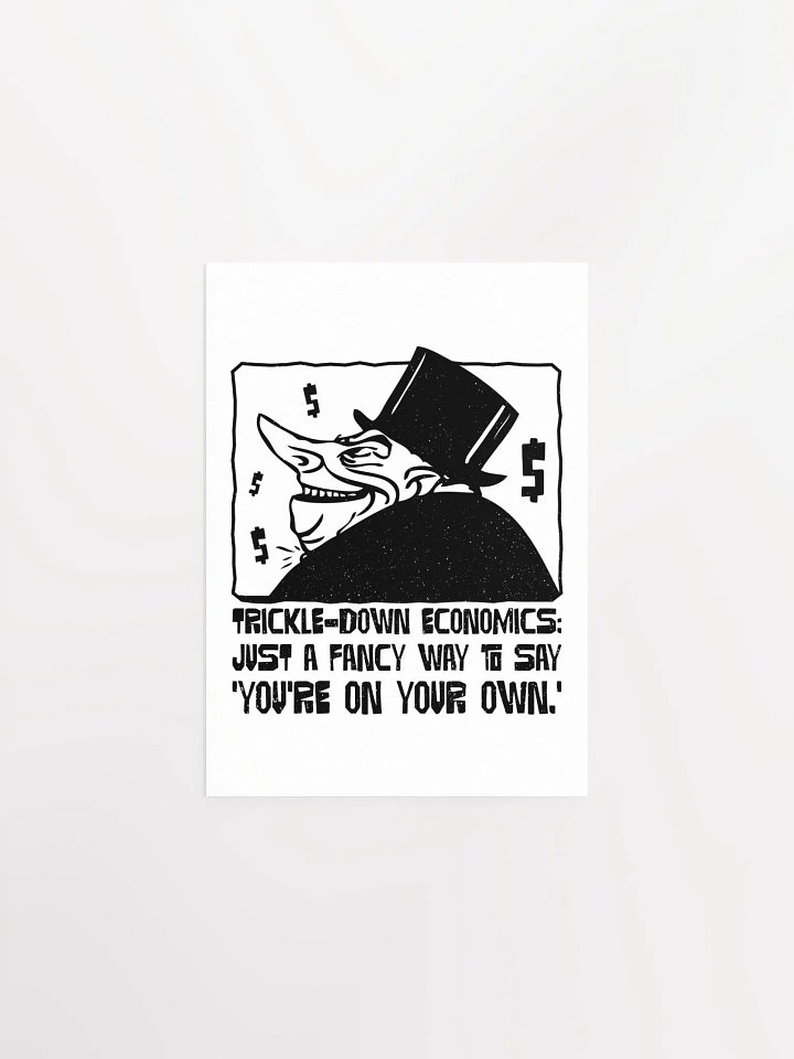 Capitalism is Immoral PosterCapitalism is Immoral Poster product image (4)