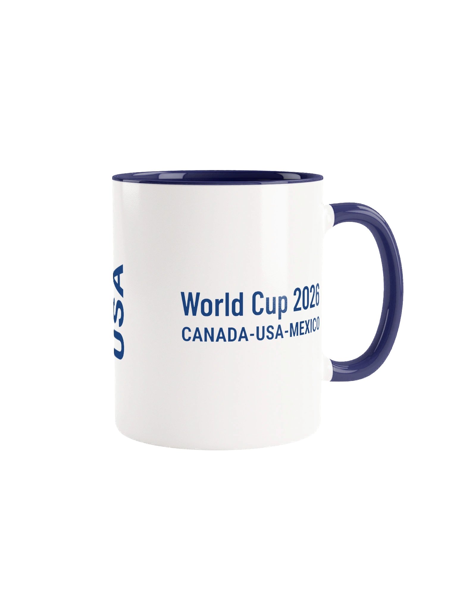 USA 2026 World Cup Flag Mug - USA Soccer Fan Coffee Cup - Premium Two-Tone Ceramic Mug product image (1)
