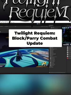 Game dev behind-the-scenes! Physics, state machines, knock-back, and more. Get ready for Twilight Requiem's update! #GameDev #Unity #TwilightRequiem #IndieGame #KingdomHearts