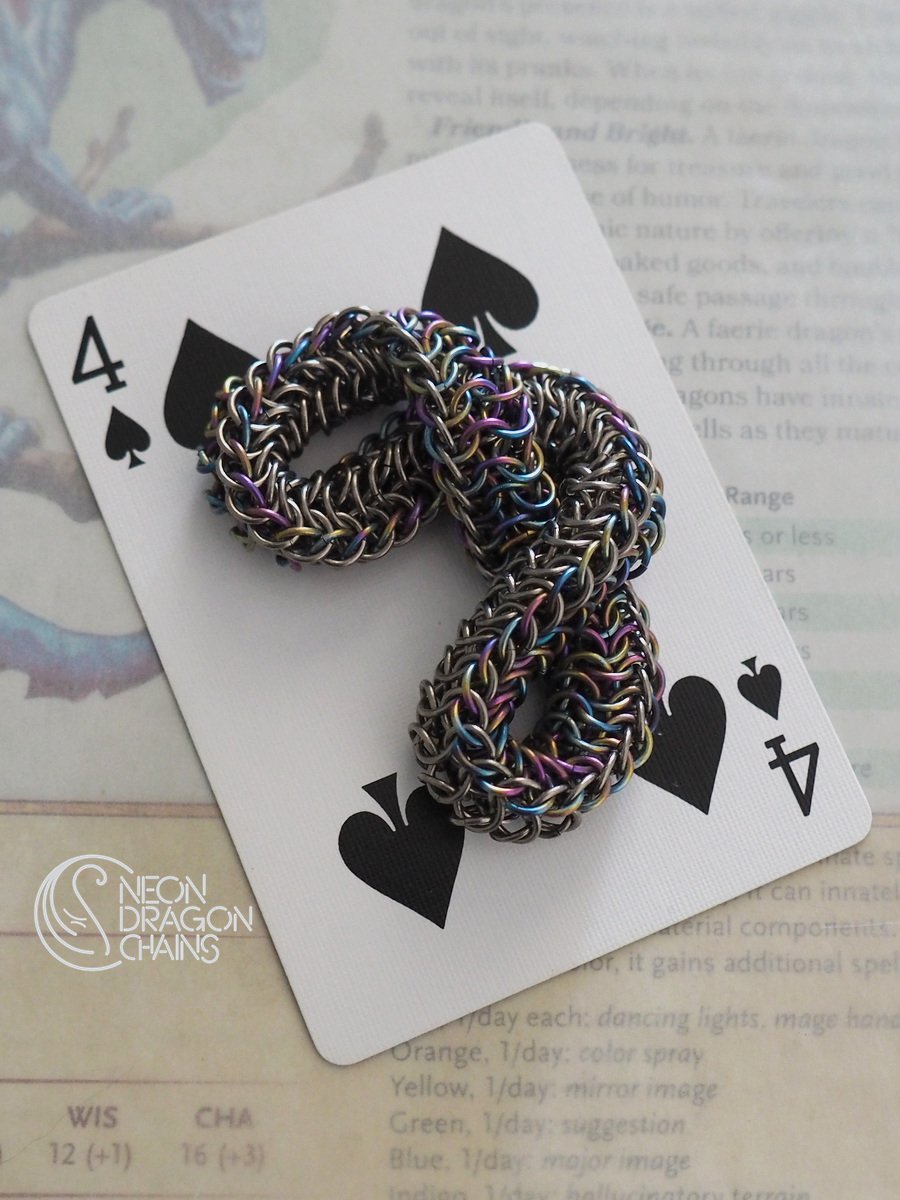 Mobius Fidget Toy / Rainbow Titanium product image (4)