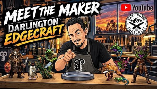 Join in on the conversation!! The Makers Space tonight at 8:00pm est.  on YouTube link in bio.  We will be meeting the maker ...