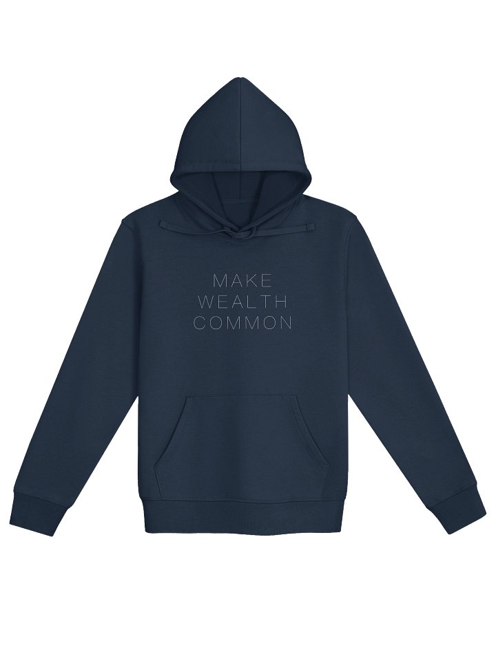 Unisex Organic Cotton Hoodie (NAVY) product image (1)