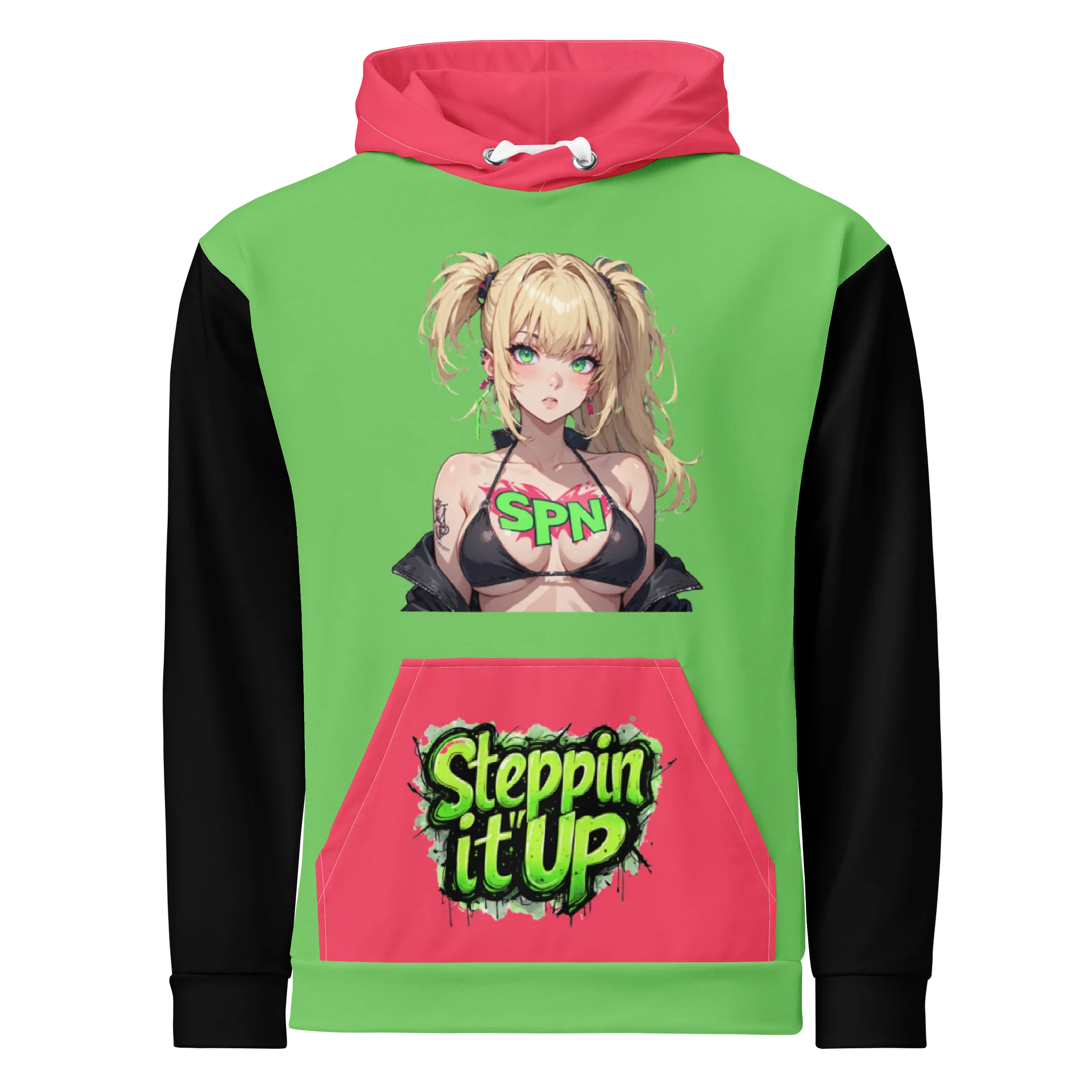 Blushing Pigtails Unisex Hoodie product image (1)