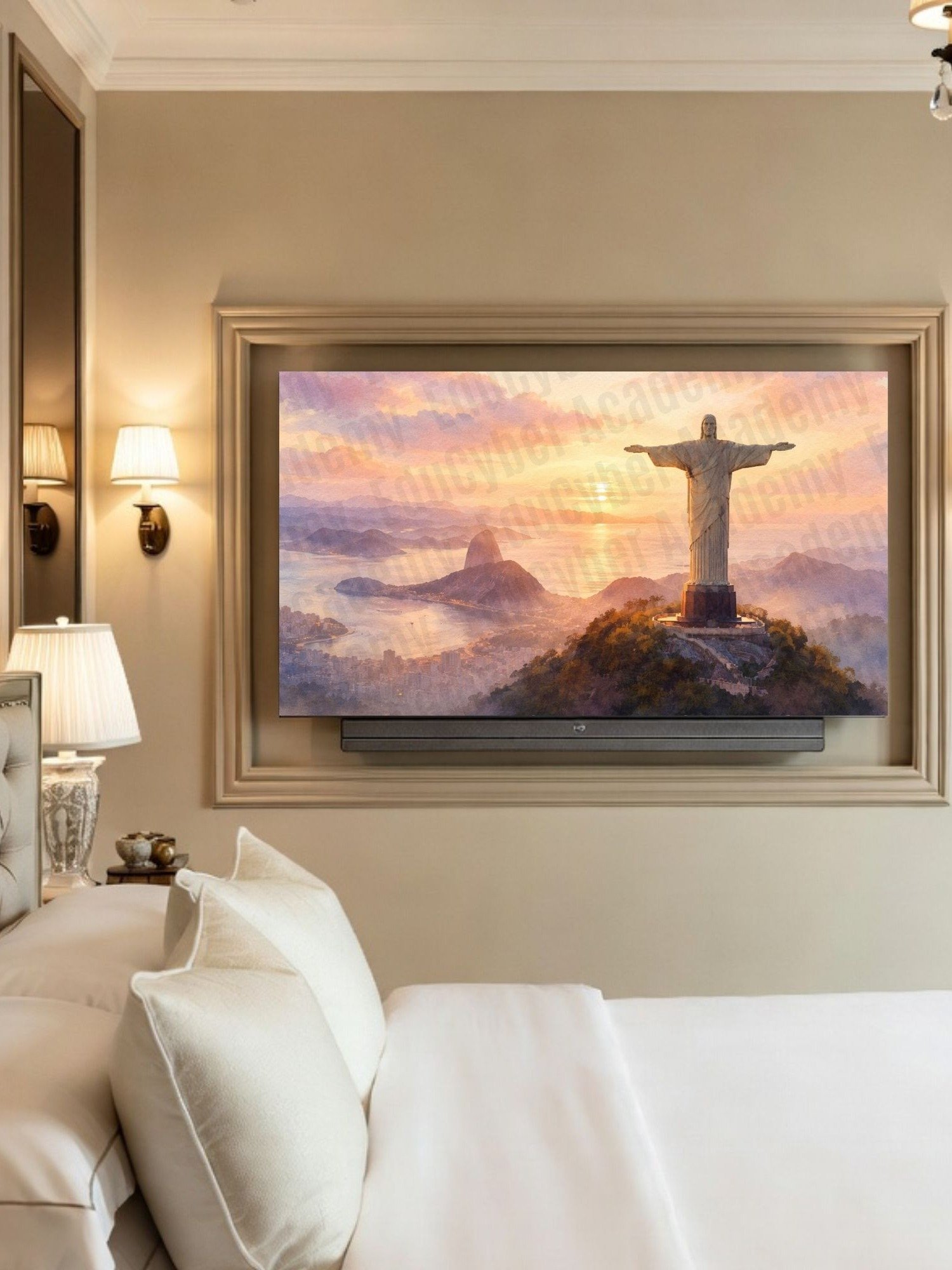 New Wonders of the World Christ the Redeemer Frame TV Art Brazilian Statue Catholic Church Gift and Décor Desktop Laptop Wallpaper Background Image product image (3)