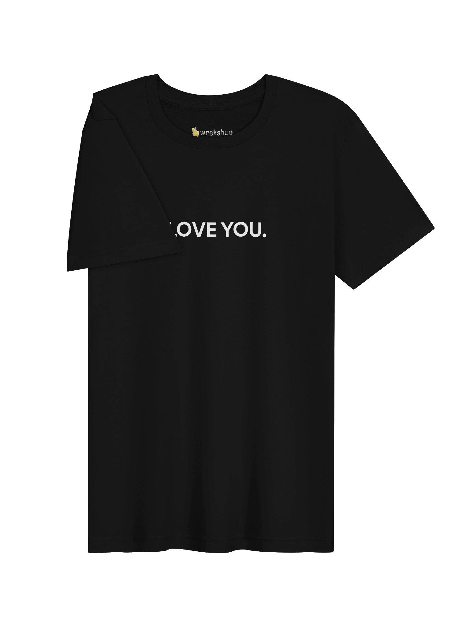 I Love You Minimalist Unisex Tee - BLACK product image (3)