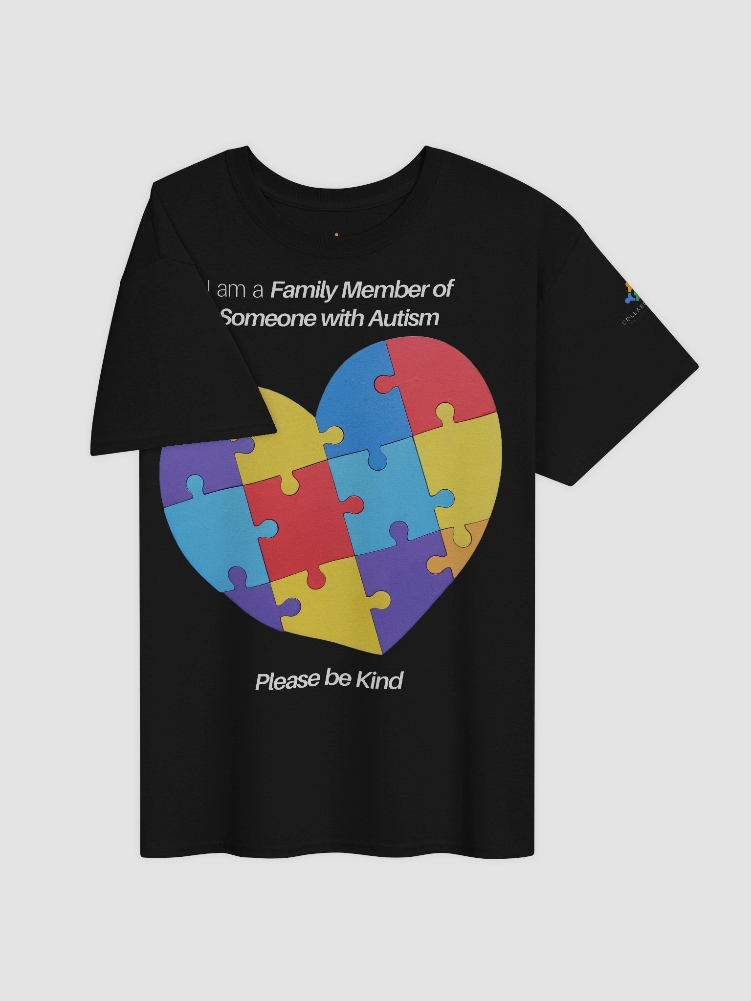 I am a Family Member of Someone with Autism. Please Be Kind T-Shirt product image (3)