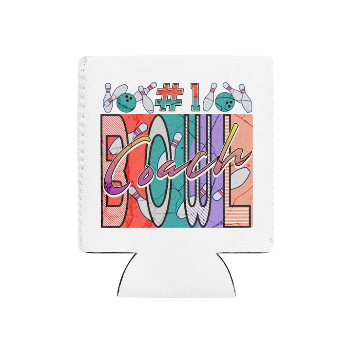 Number 1 Coach Bowling Strike in Style Can Cooler product image (1)