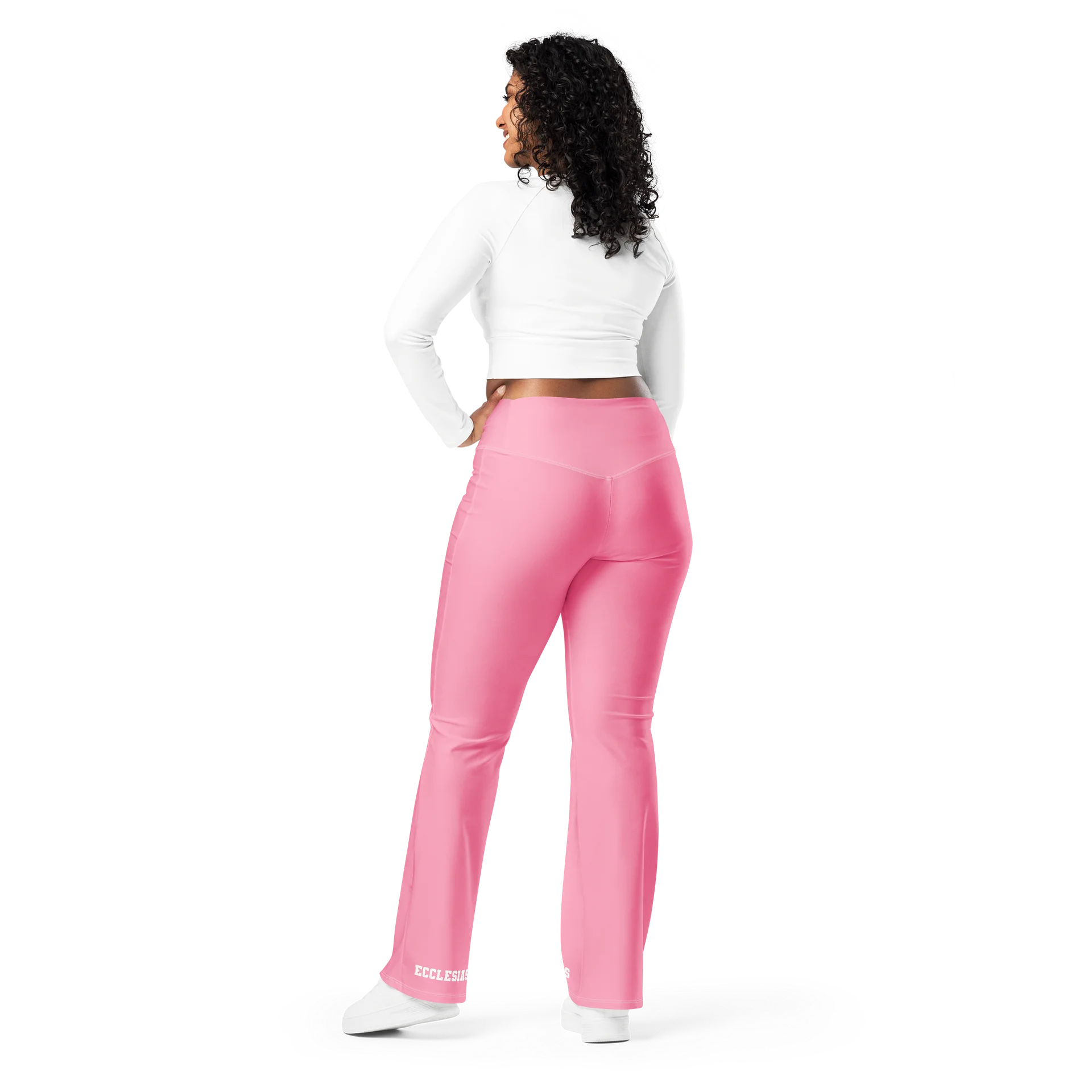 LIFE GOES ON Flare Set Leggings (pink) product image (3)