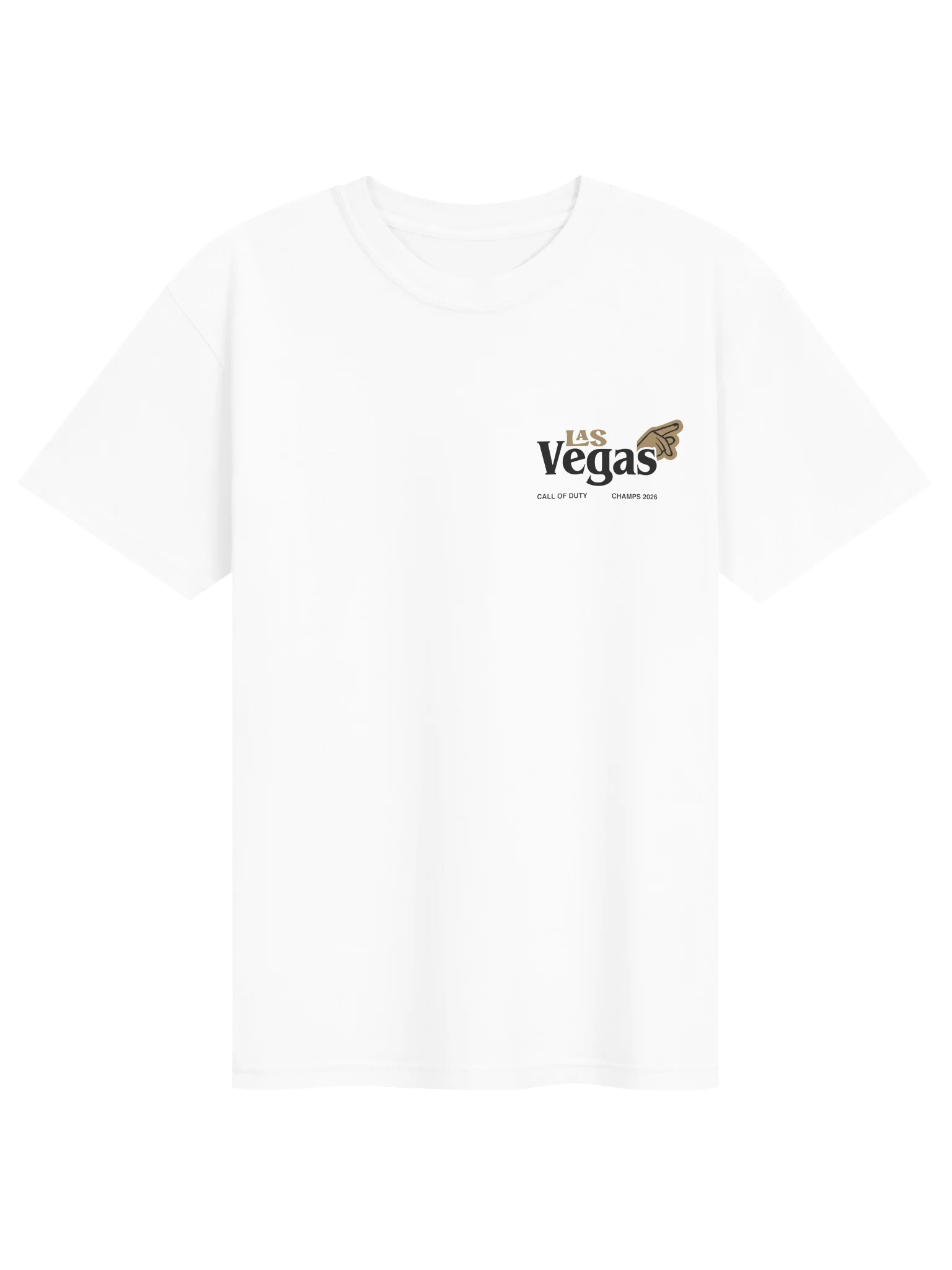 Champs 2026 White Event Tee product image (1)