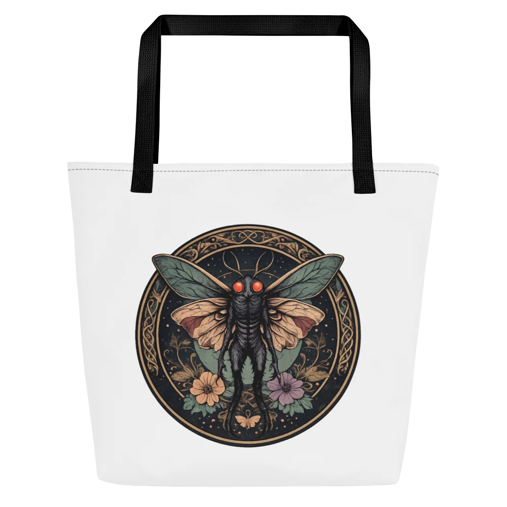 FLORAL MOTHY TOTE BAG product image (1)