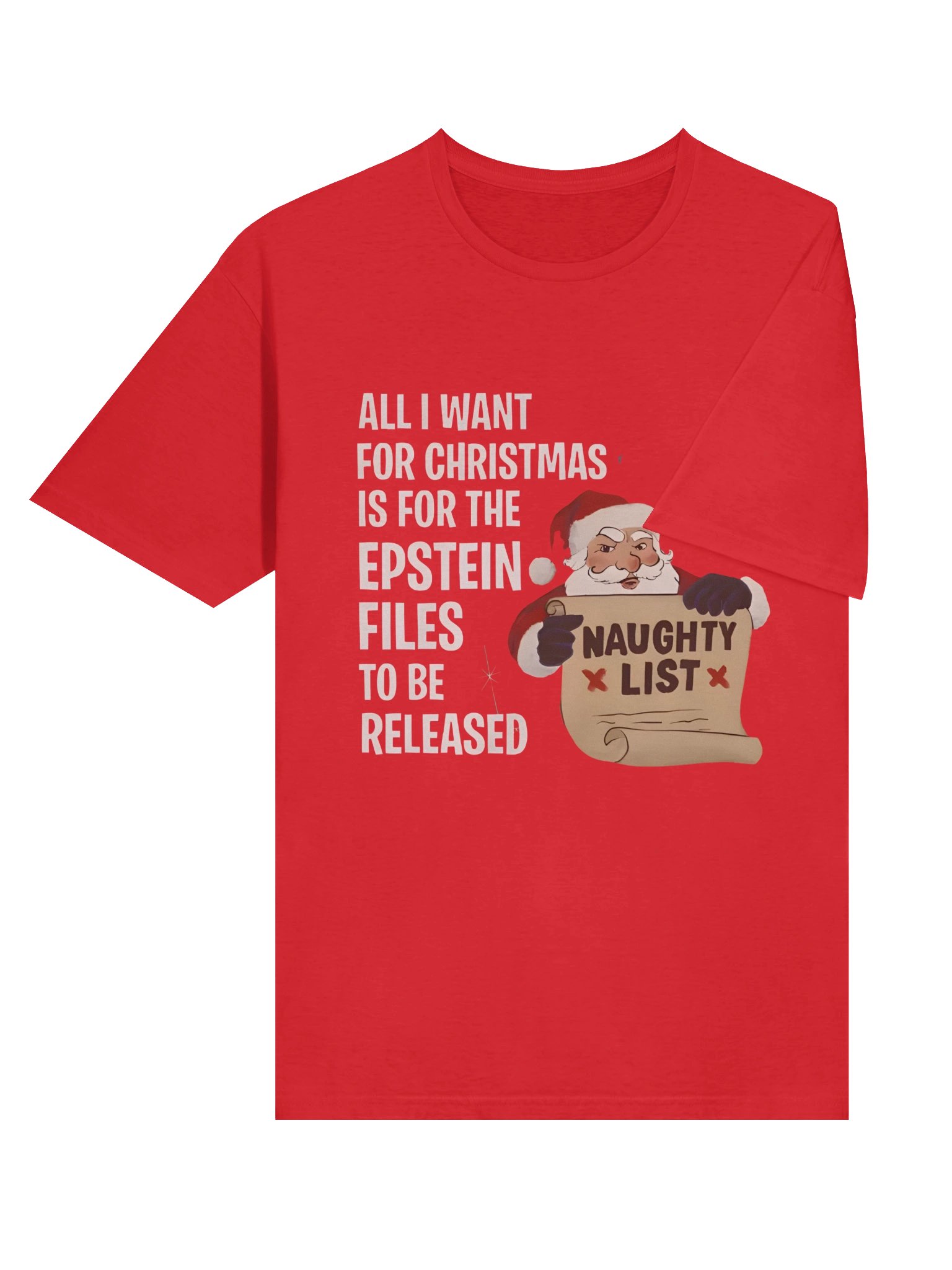 All I Want For Christmas Is For The Epstein Files To Be Released Shirt product image (4)