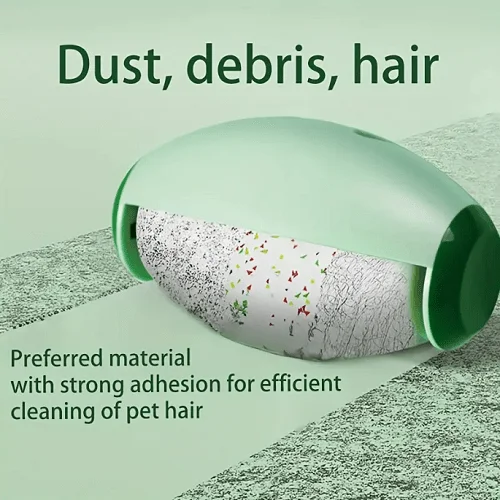 Washable Portable Gel Lint Roller - Reusable Pet Hair & Dust Remover product image (5)