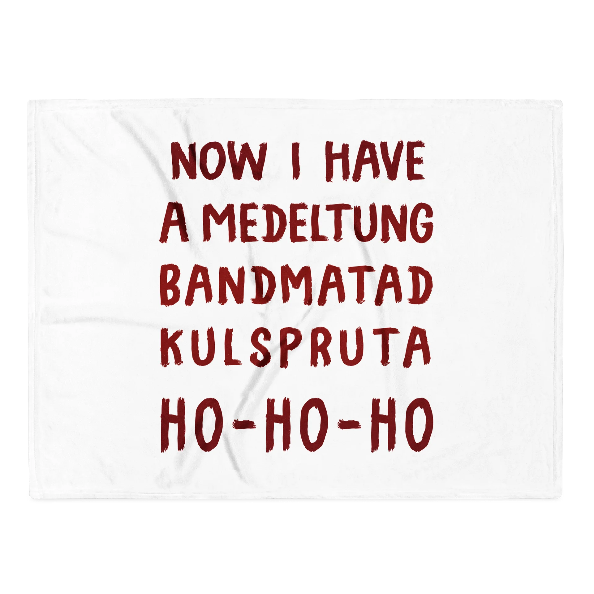 HOHOHO - Now I have a medeltung bandmatad kulspruta (Filt) product image (2)
