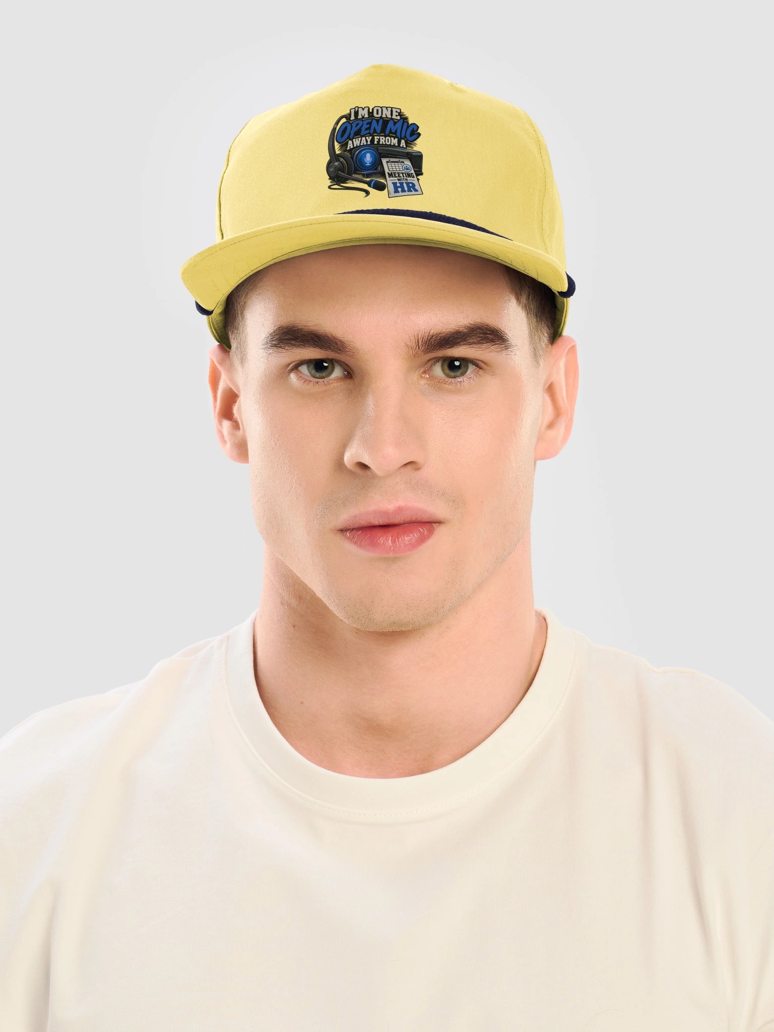 Open Mic, Closed-Door Meeting Police Side Golf Hat product image (5)