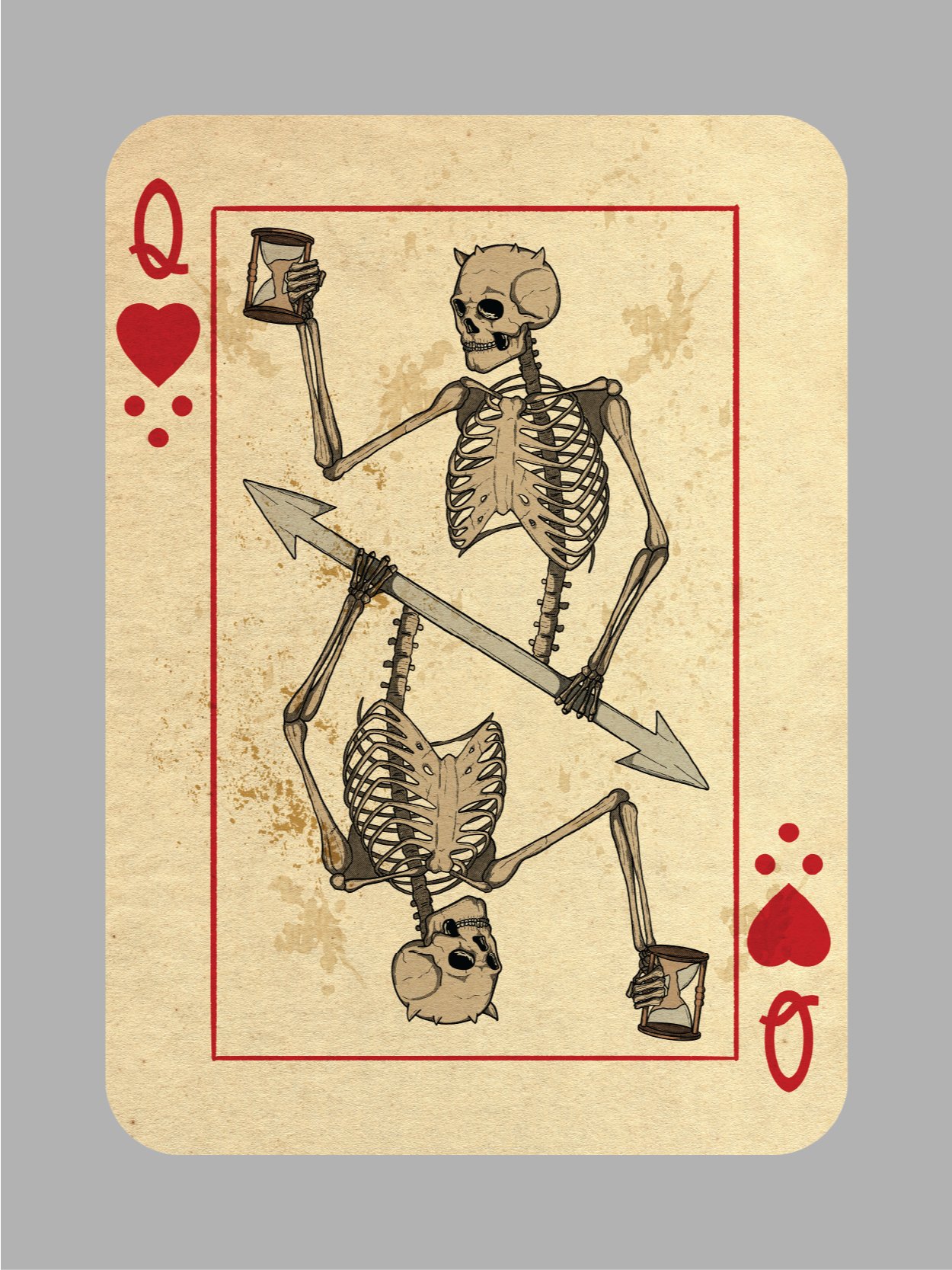 Queen Anne of Hearts Sticker product image (1)