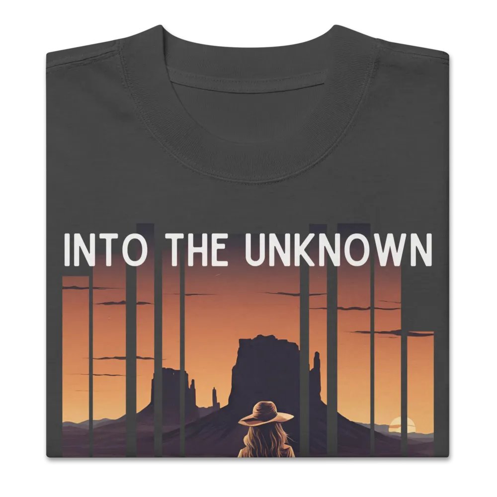 Into the unknown unisex faded tee product image (10)