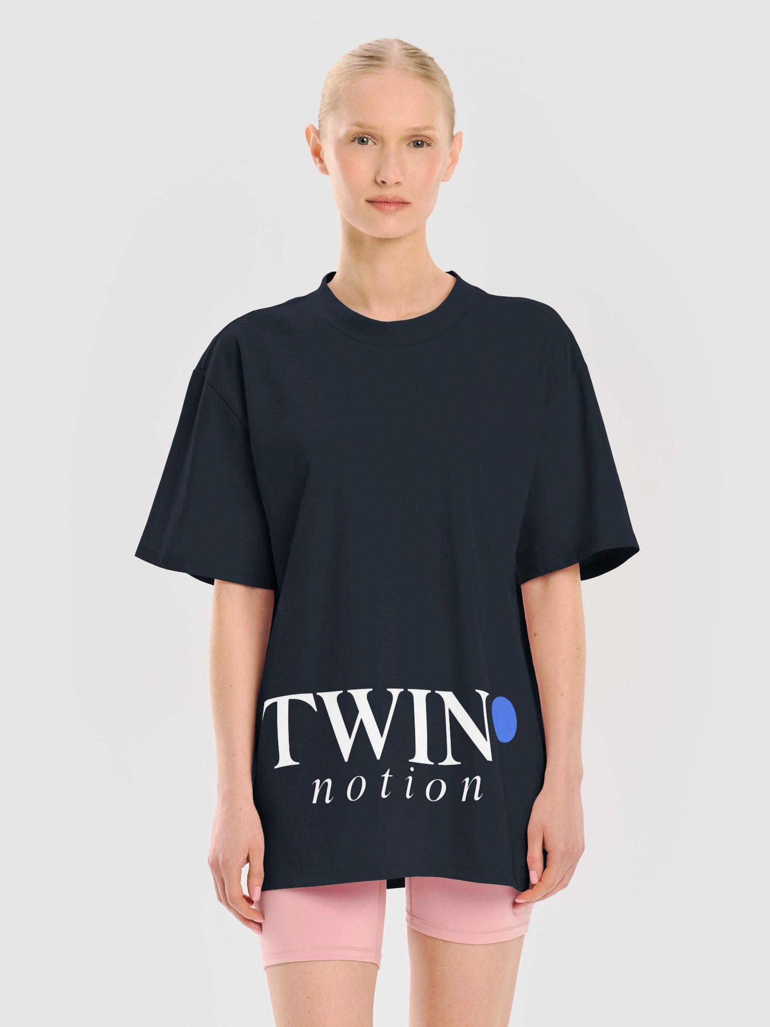 TWIN notion Tee - Navy (2026) product image (9)
