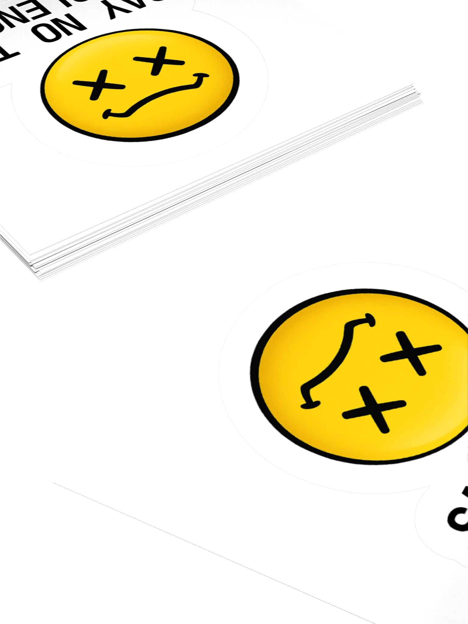 Dead Smiley Sticker product image (4)