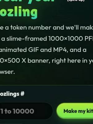 making my Oozling PFP in 10 seconds. my X looks illegal now free PFP + banner maker at oozlings.com/pit-kit oozlings.com · opensea.io/collection/oozlings #Oozlings #NFTTok #AlienArt #DigitalArt #RobinhoodChain