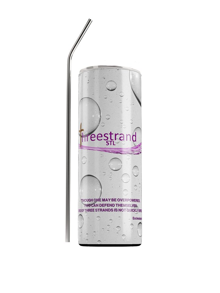 Threestrand Stainless Steel Tumbler product image (1)