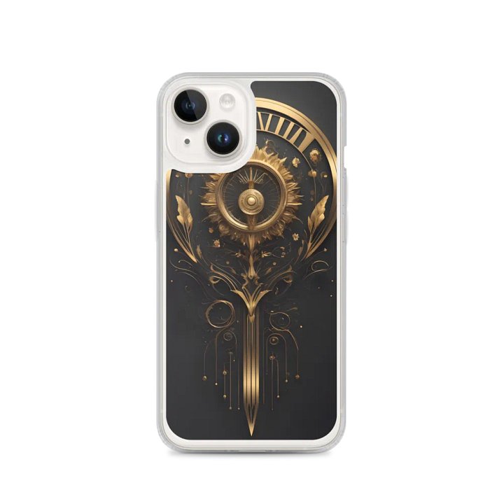 MagSafe® Clear Case for iPhone® – The Golden Blossom product image (4)