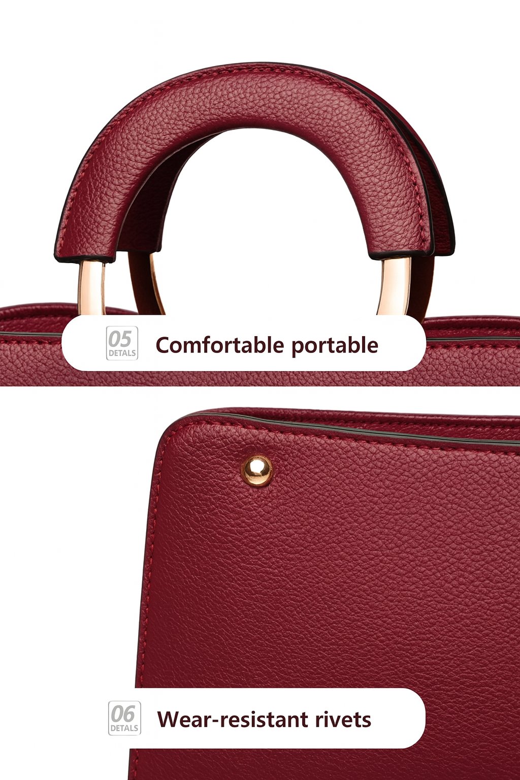 High Quality Leather Casual Crossbody & Tote Luxury Handbags product image (7)