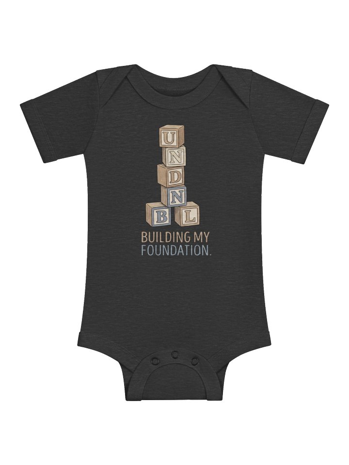 UNDNBL Blocks Baby Onsie product image (1)