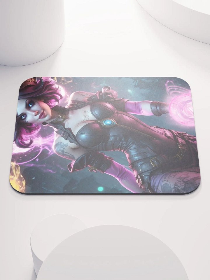 The Black Hat Enchantress - Realm of Infinite Love Mouse Pad product image (1)