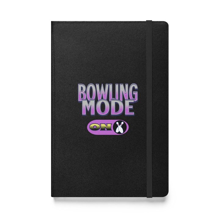 Bowling Mode On Hardcover Journal product image (1)