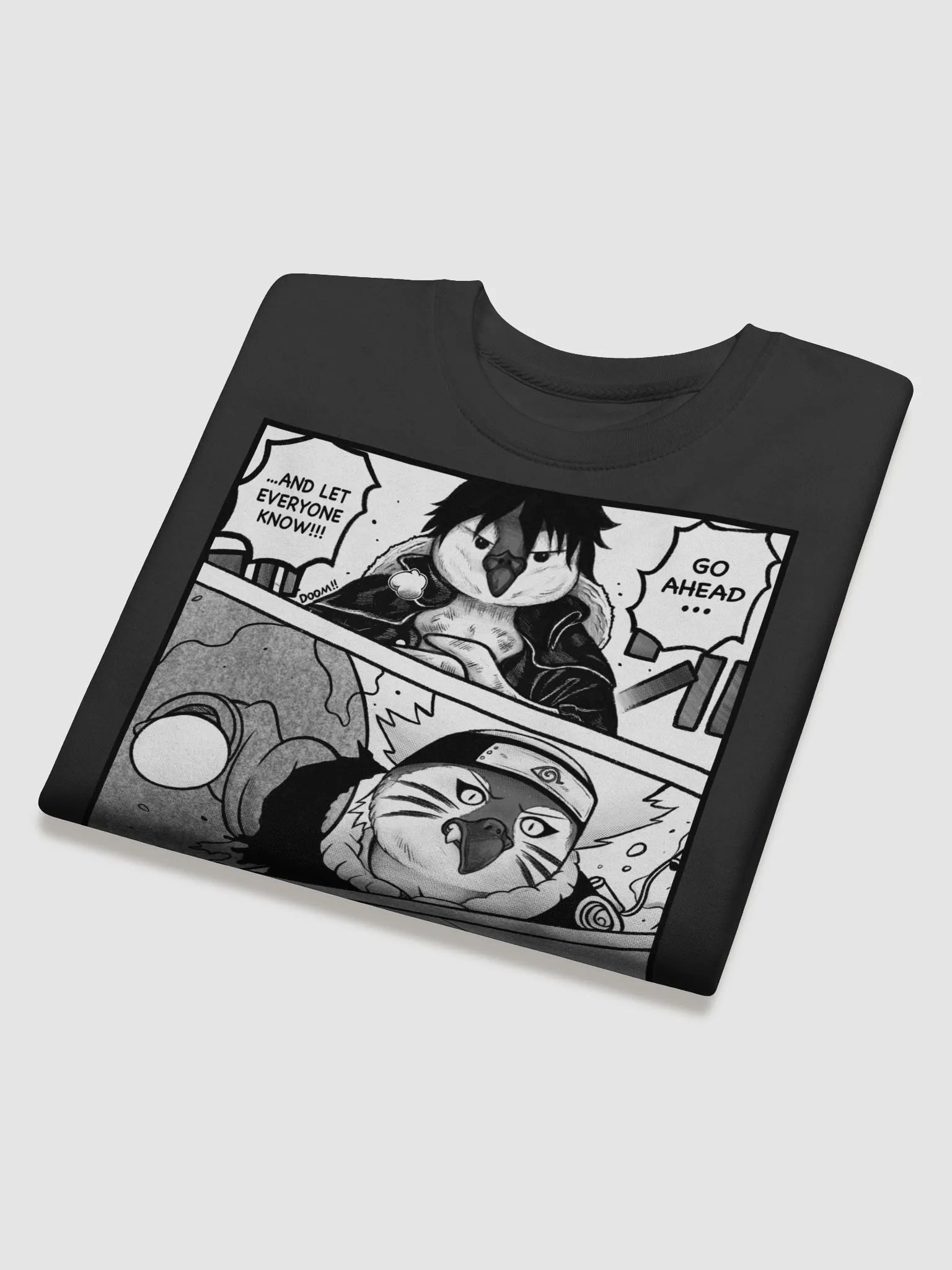 Big Three penguin sweatshirt product image (19)