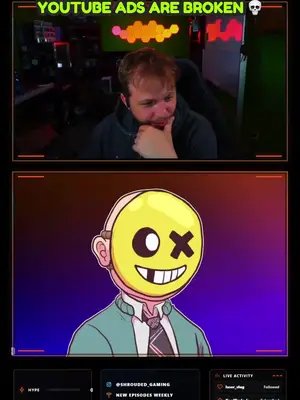youtube ads are actually broken 💀 #youtubeads #streamerlife #gamingnews #funnyclip