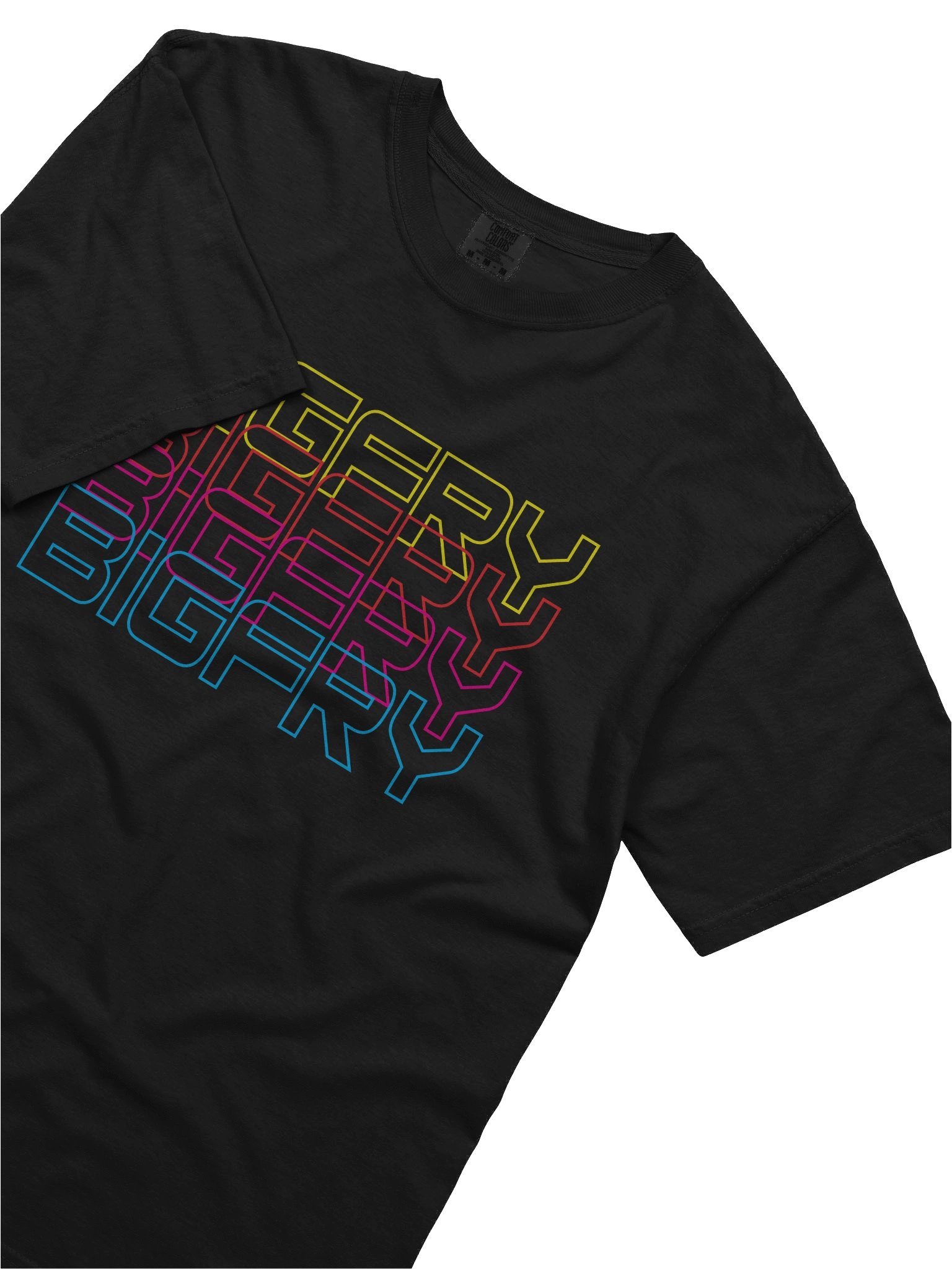 BIGFRY™ | STACKED TEE (BLACK) product image (2)