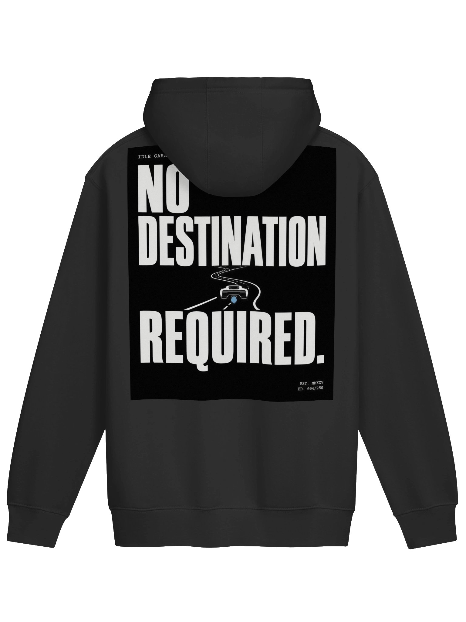 Idle Garage Private Motor Club Emblem Hoodie product image (2)