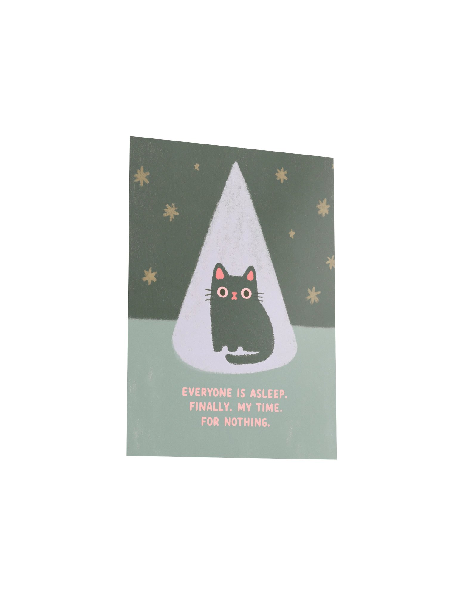 Everyone Is Asleep Cat Poster product image (23)