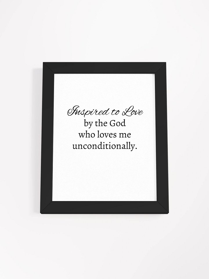 Inspired to Love Wall Art product image (2)