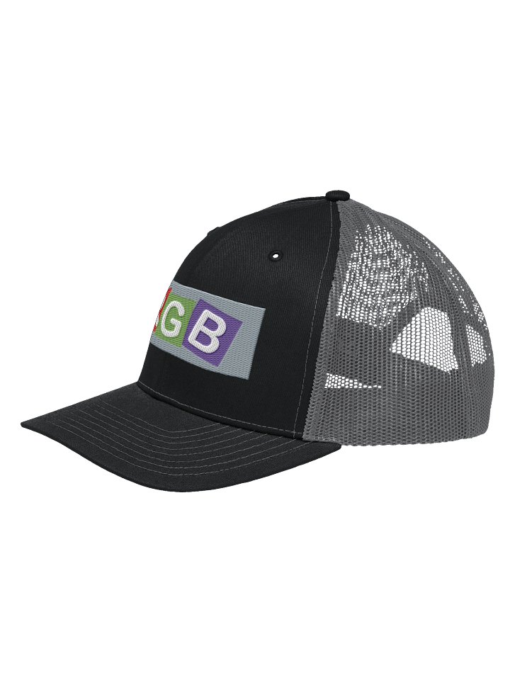 RGB Colorblock Trucker Hat product image (2)