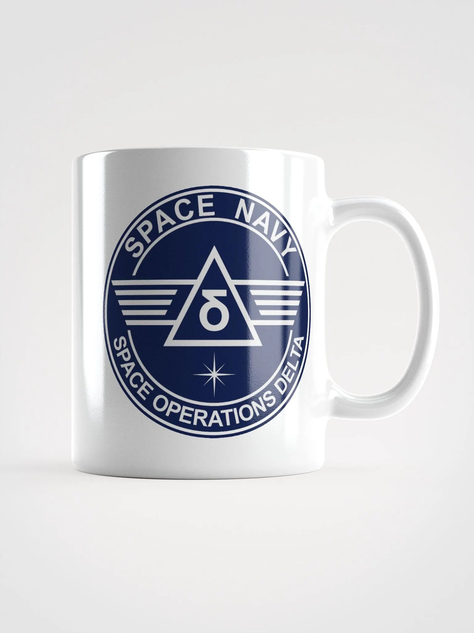 Space Navy White Mug (11/15/20 oz) product image (2)