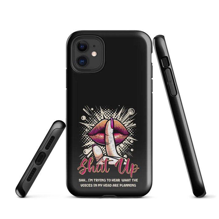 Shut Up iPhone® Tough Case product image (1)