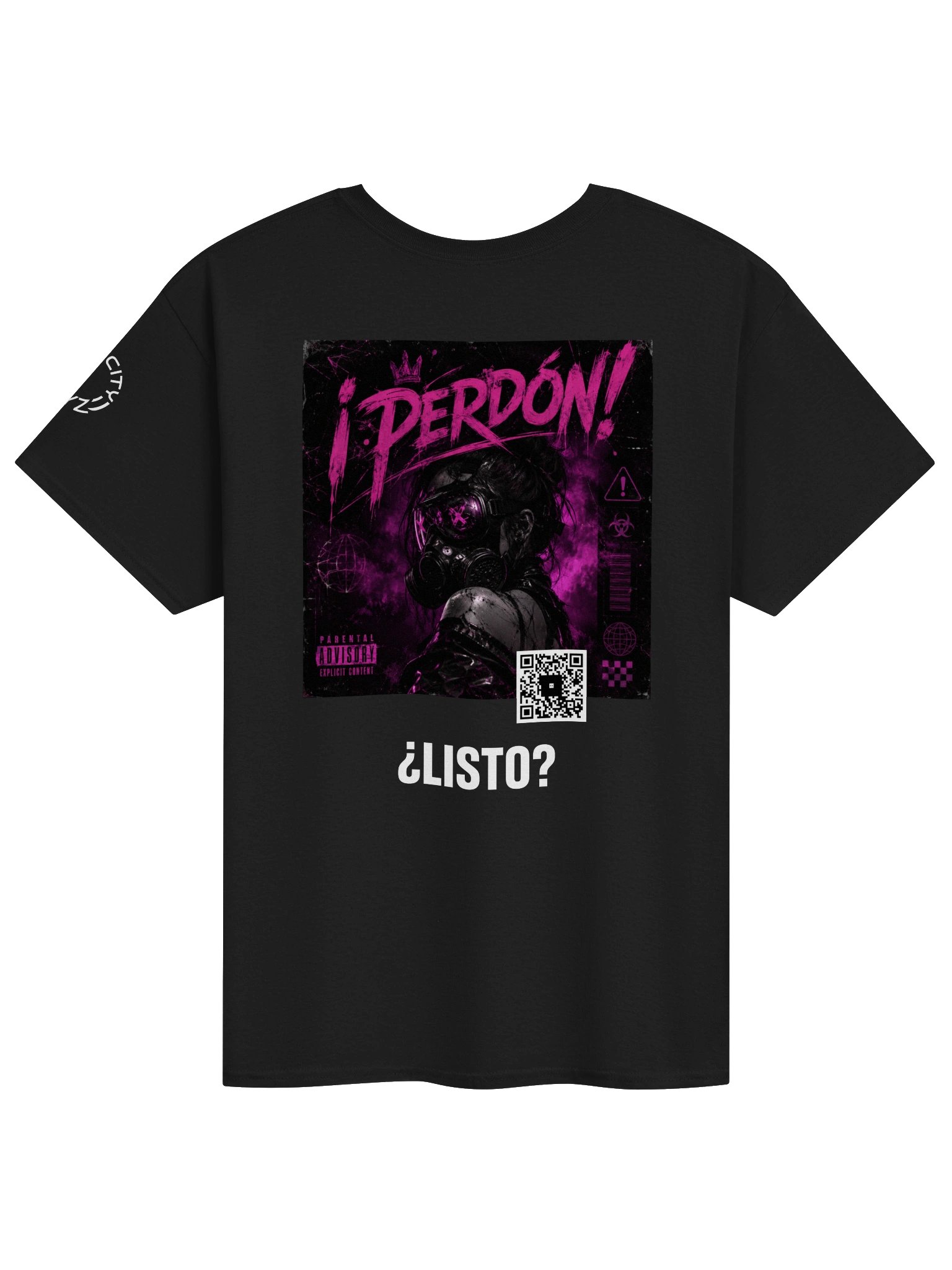 ¡PERDÓN! Scan Tee - Aggressive Phonk Montagem Art Shirt product image (1)