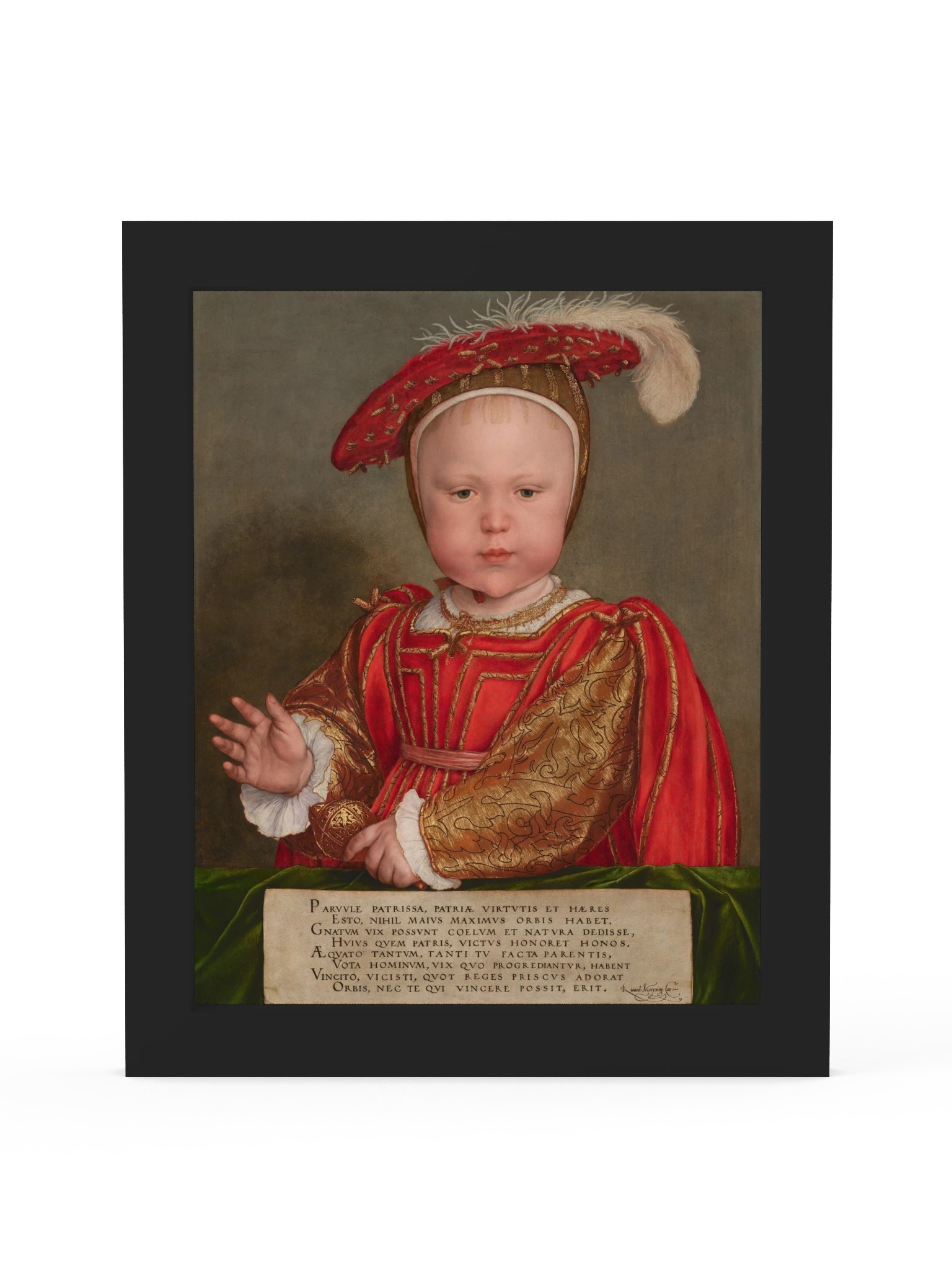 Hans Holbein the Younger, Edward VI as a Child Fine Art Print product image (71)