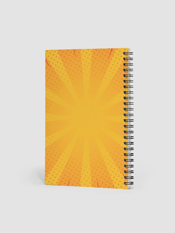 Sunburst Sensation Spiral Notebook product image (2)