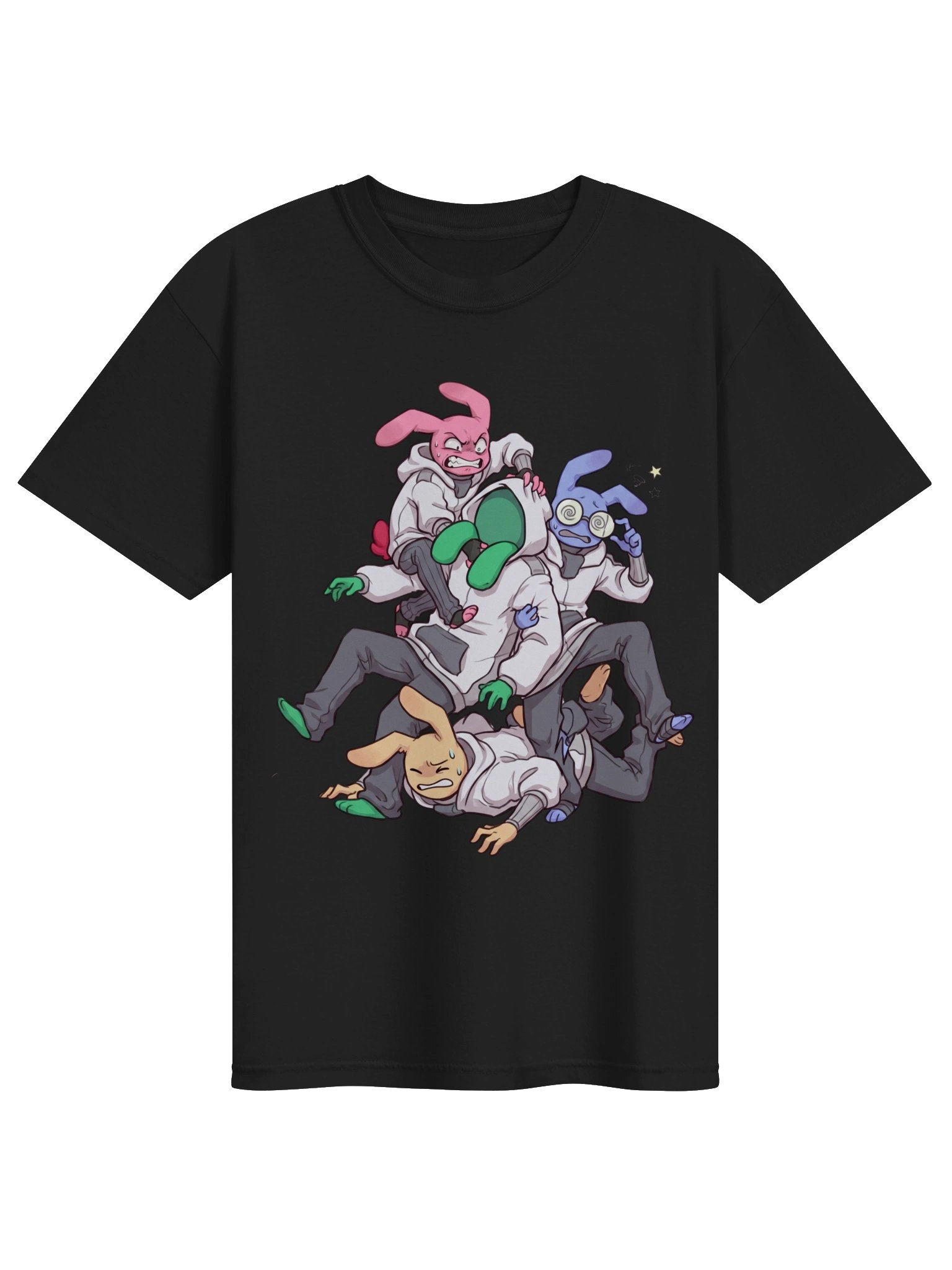 Dogpile T-Shirt – Cute Creepy Hospital Aesthetic Unisex Tee product image (9)