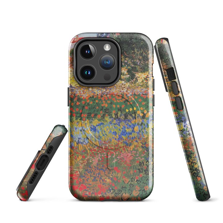 Van Gogh – Garden in Bloom iPhone® MagSafe® Tough Case product image (1)
