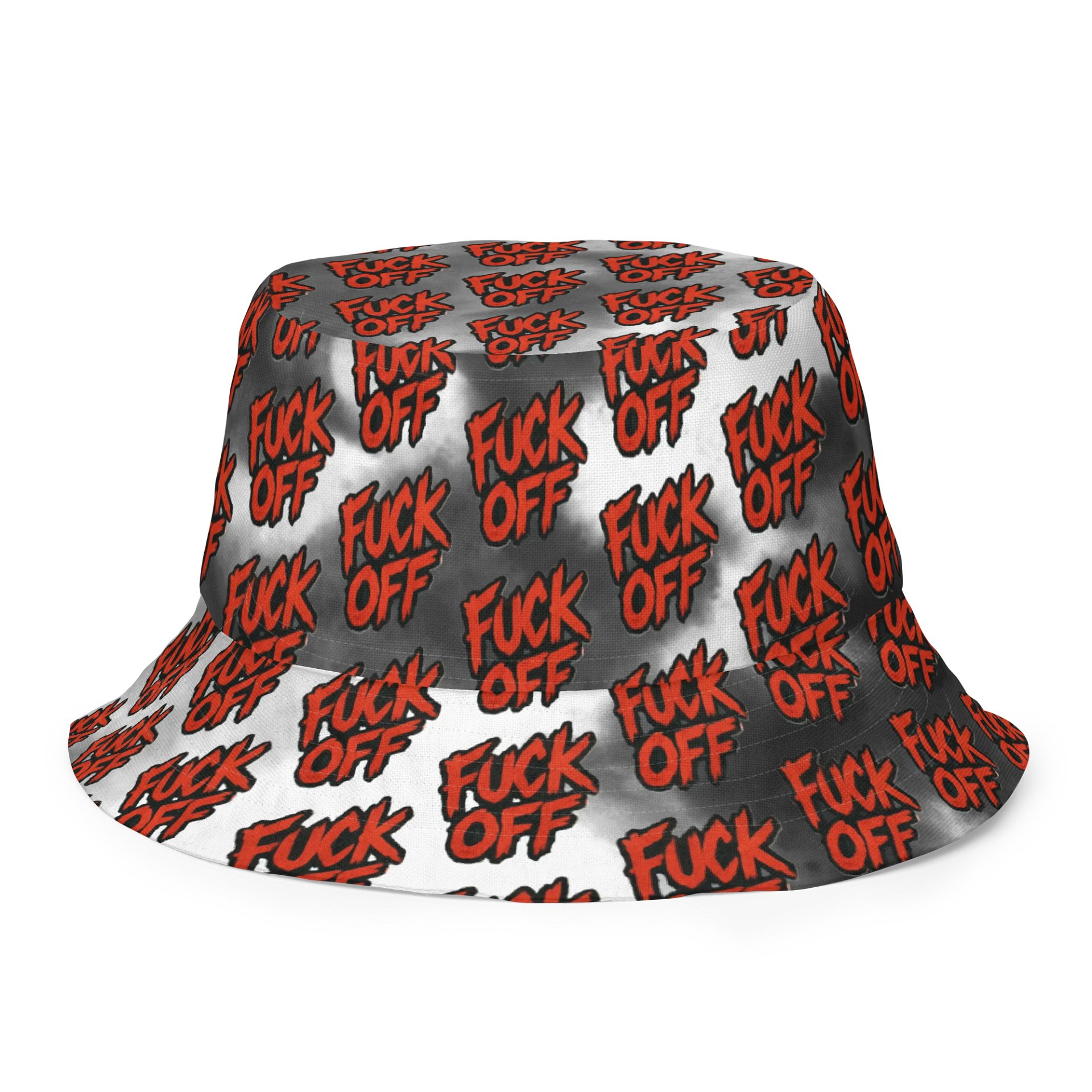 Smoke & Shadows FU Reversible Bucket Hat product image (2)