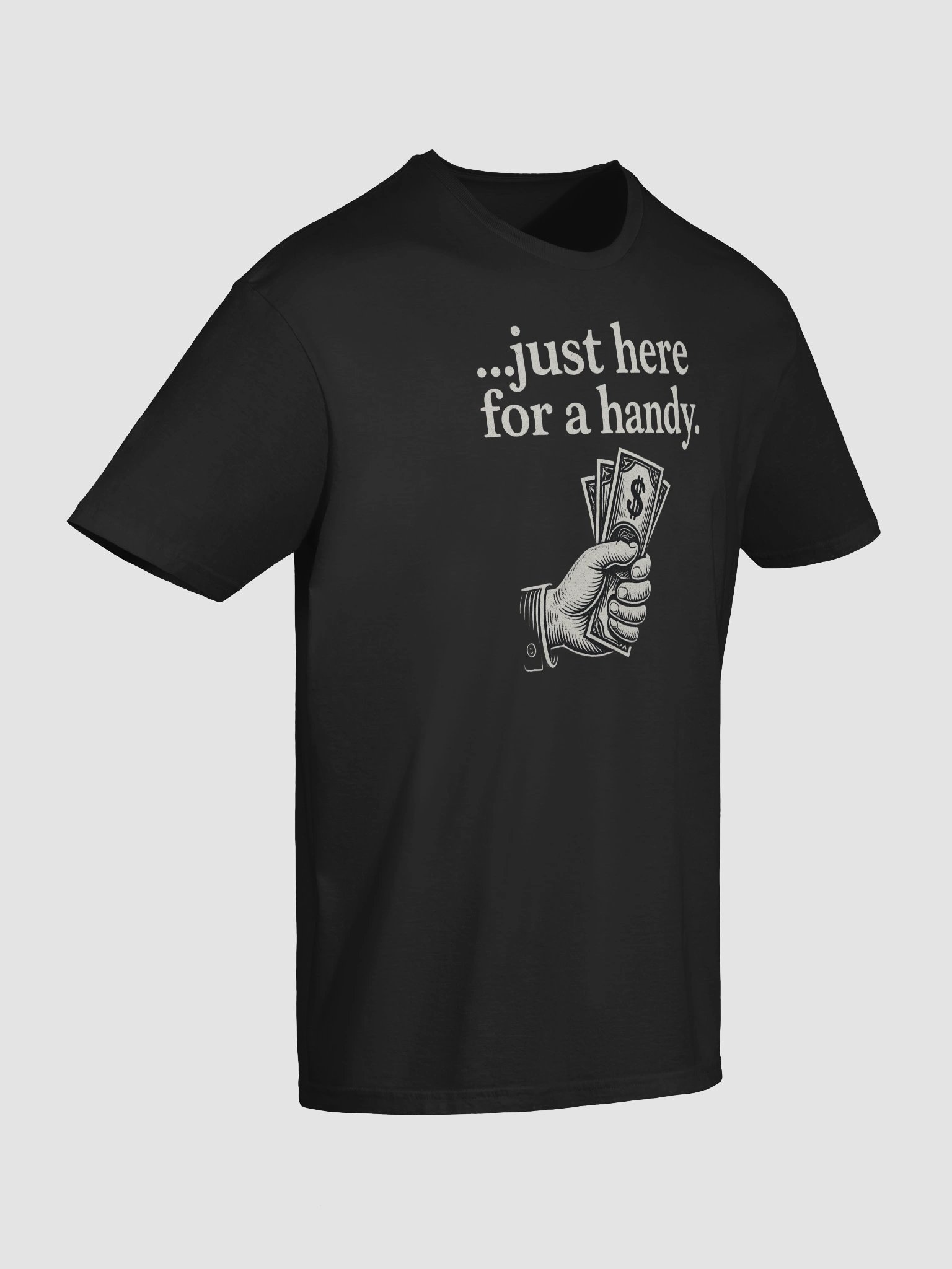 Just Here for a Handy Premium Mens T-Shirt product image (10)